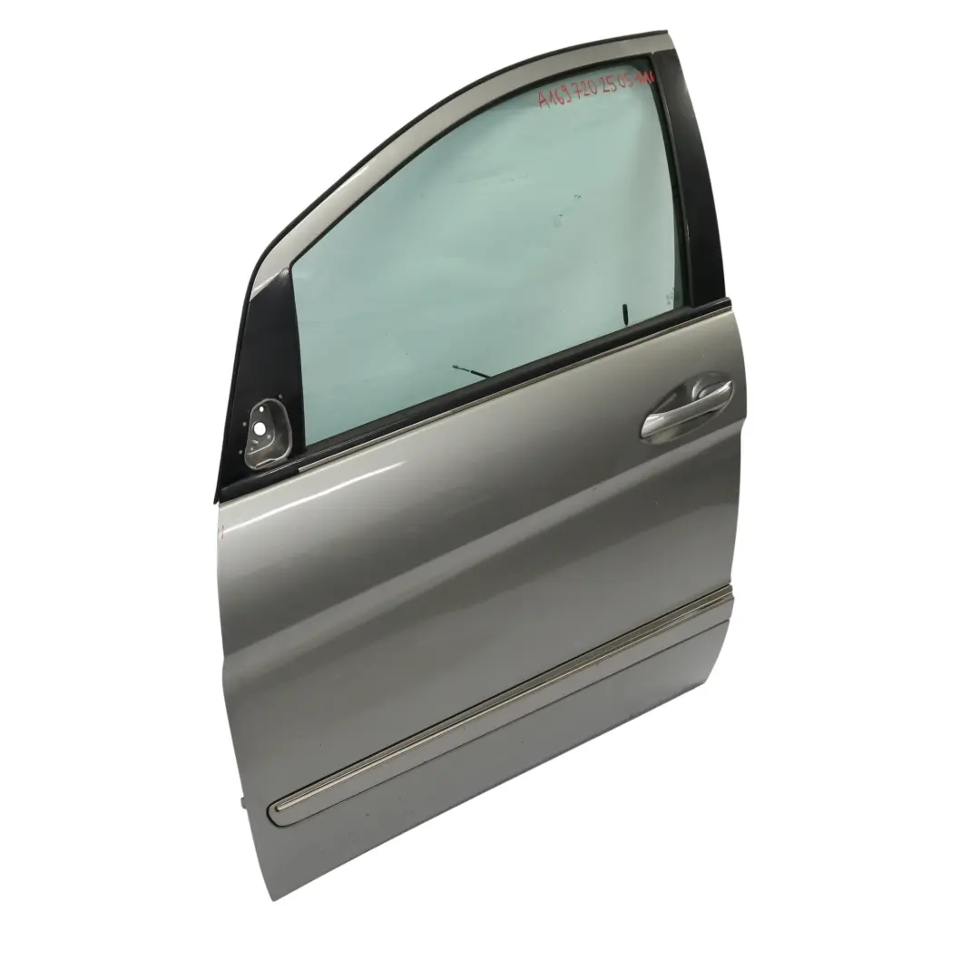 Mercedes W245 Porte Avant Gauche Kometgrau Comet Grey Metallic - 748 - SKU A1697202505-KMG - Numéro de pièce A1697202505