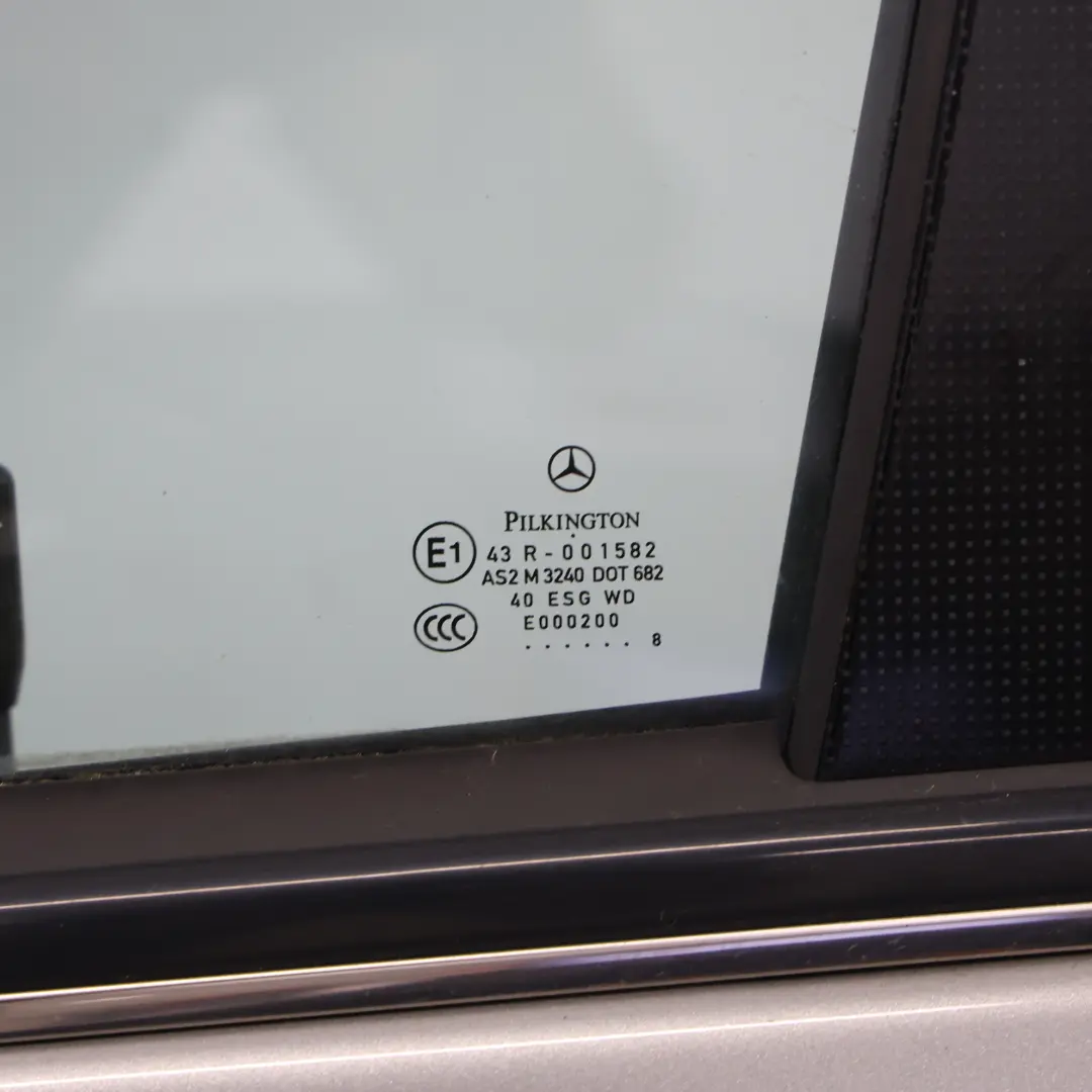Mercedes W245 Door Front Left N/S Kometgrau Comet Grey Metallic - 748 - SKU A1697202505-KMG - Part number A1697202505