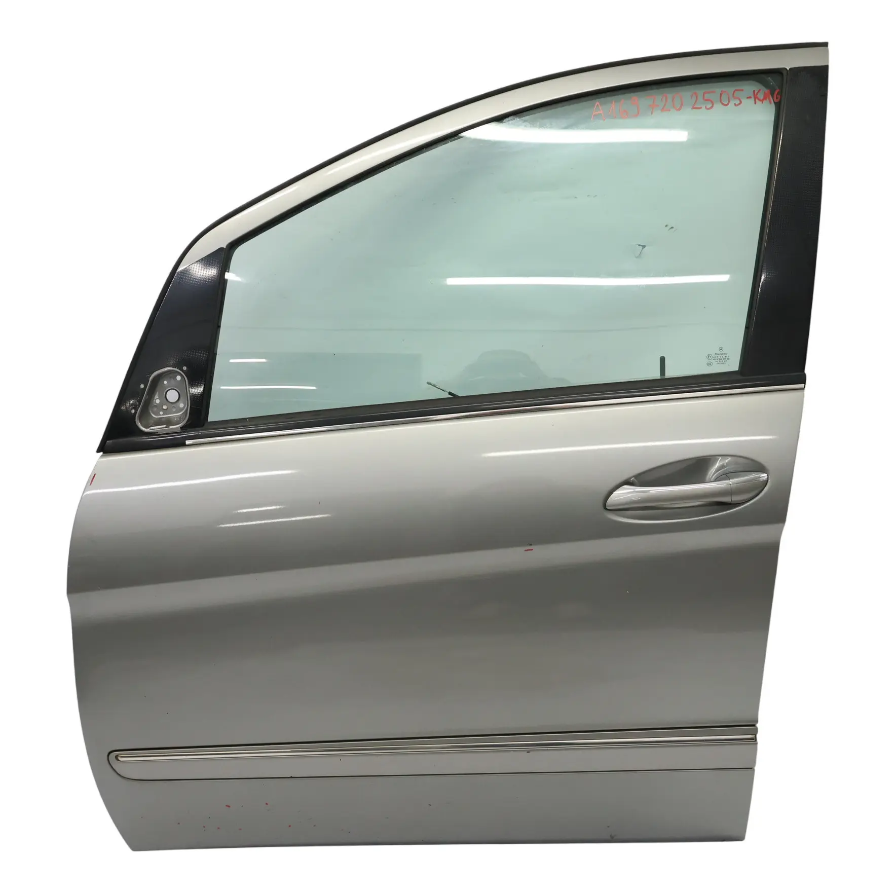 Mercedes W245 Door Front Left N/S Kometgrau Comet Grey Metallic - 748
