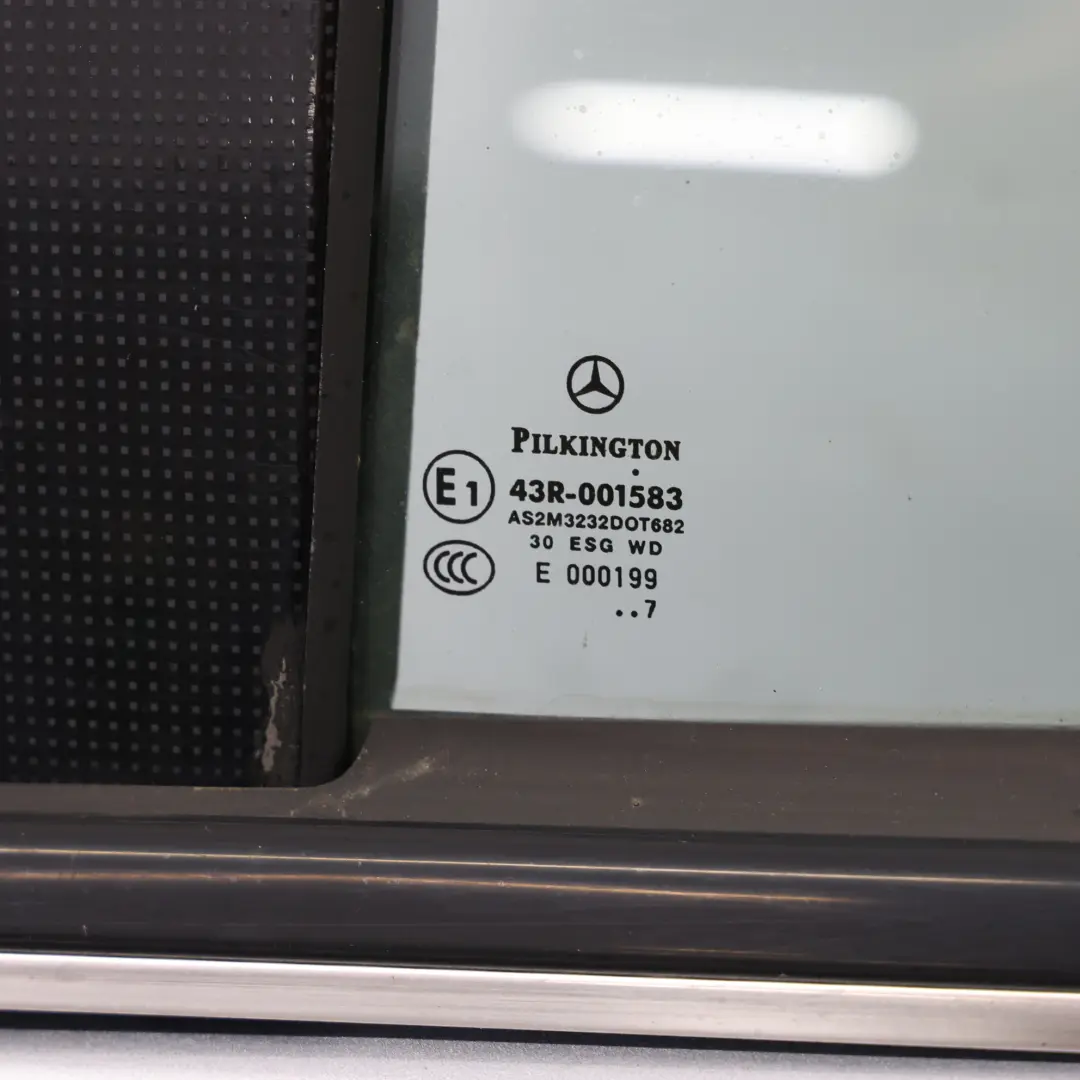 Mercedes W245 Drzwi Lewe Tylne Horizon Blue Niebieski Metalik - 391 - SKU A1697301705-HBL - Numer Części A1697301705