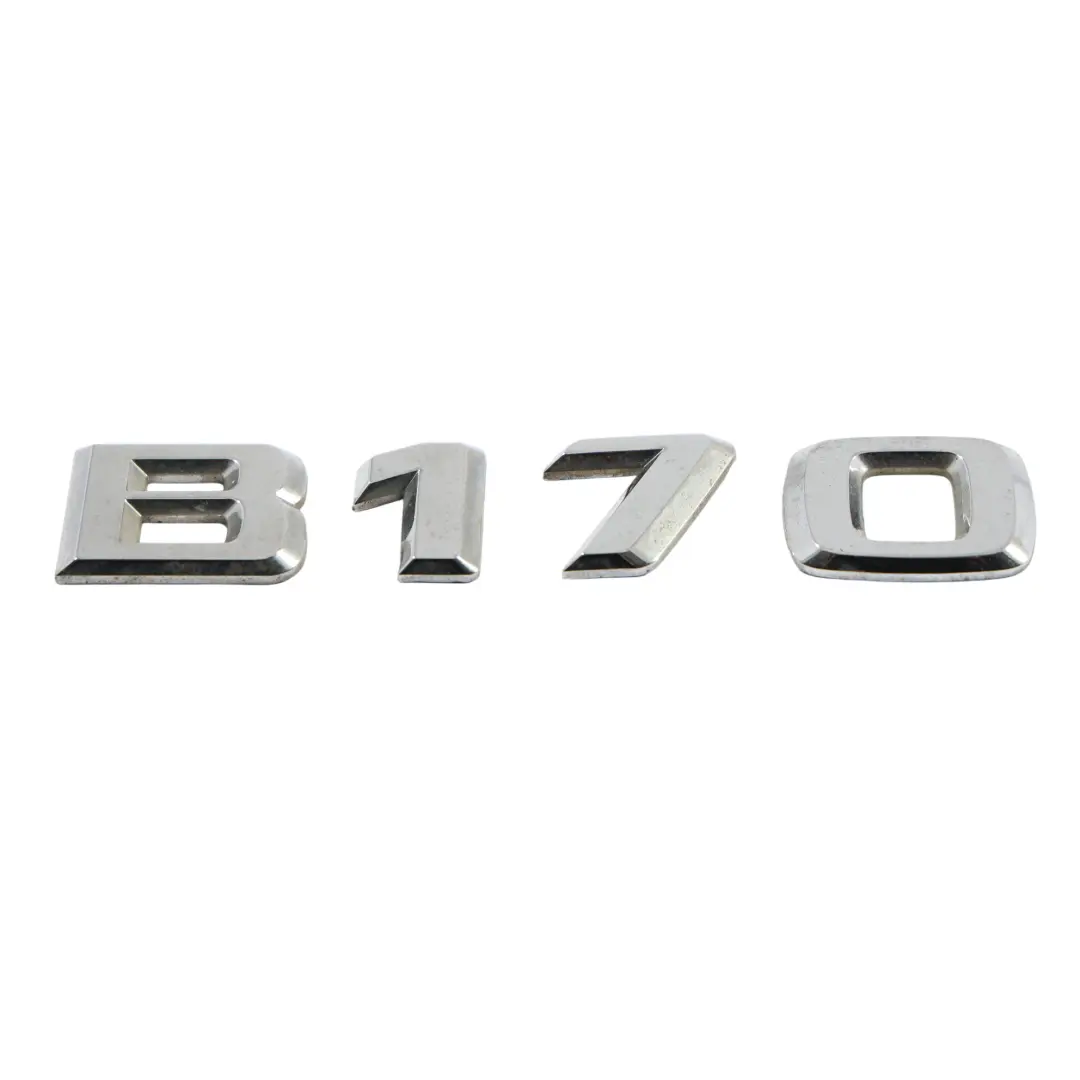 Emblema Adherido Portón Trasero Maletero Letras B170 para Mercedes W245 con número de pieza A1698171215 Mercedes W245 Emblema Adherido Portón Trasero Maletero Letras B170 - SKU A1698171215 - Número de pieza A1698171215
