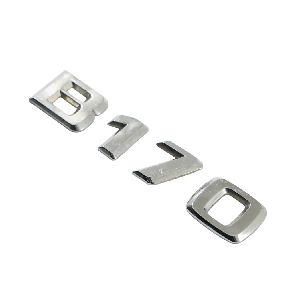 Emblemat Napis Tylnej Klapy Bagażnika B170 do Mercedes W245 o numerze A1698171215 Mercedes W245 Emblemat Napis Tylnej Klapy Bagażnika B170 - SKU A1698171215 - Numer Części A1698171215