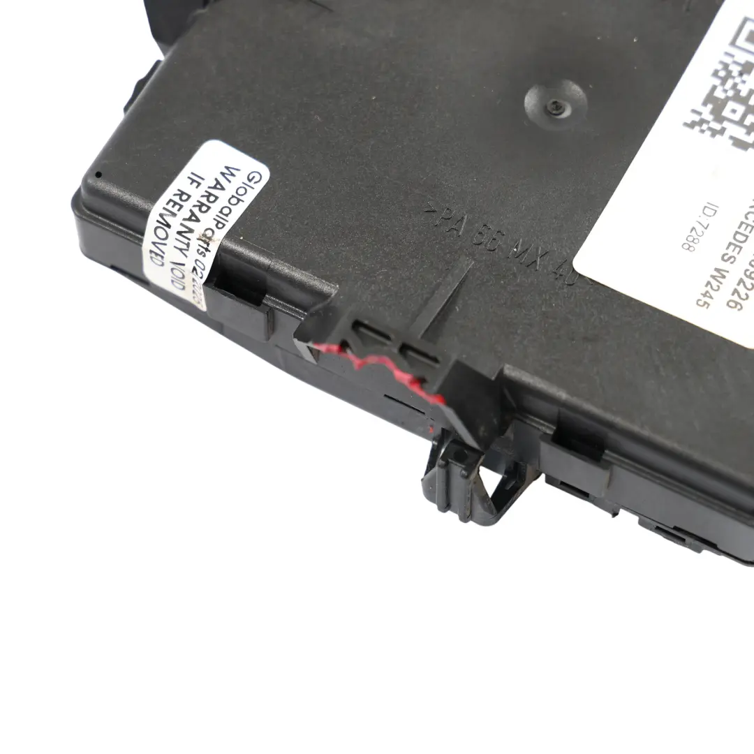  Door Control Module Mercedes W169 W245 Relay Unit Right Rear O/S - SKU A1698209226 - Part number A1698209226