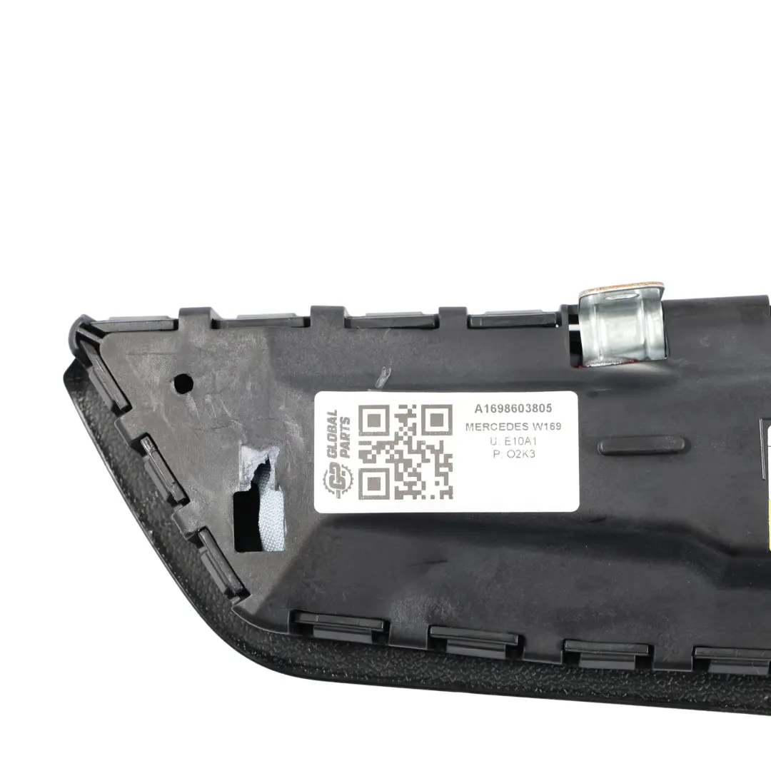 Mercedes W169 W245 Asiento delantero derecho Airbag conductor - SKU A1698603805 - Número de pieza A1698603805