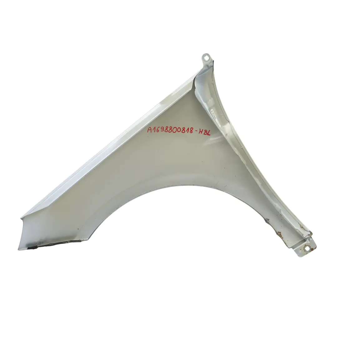 Side Panel Mercedes W245 Wing Fender Front Right O/S Horizon Blue Metallic - 391 to  with Part number A1698800818  Side Panel Mercedes W245 Wing Fender Front Right O/S Horizon Blue Metallic - 391 - SKU A1698800818-HBL - Part number A1698800818