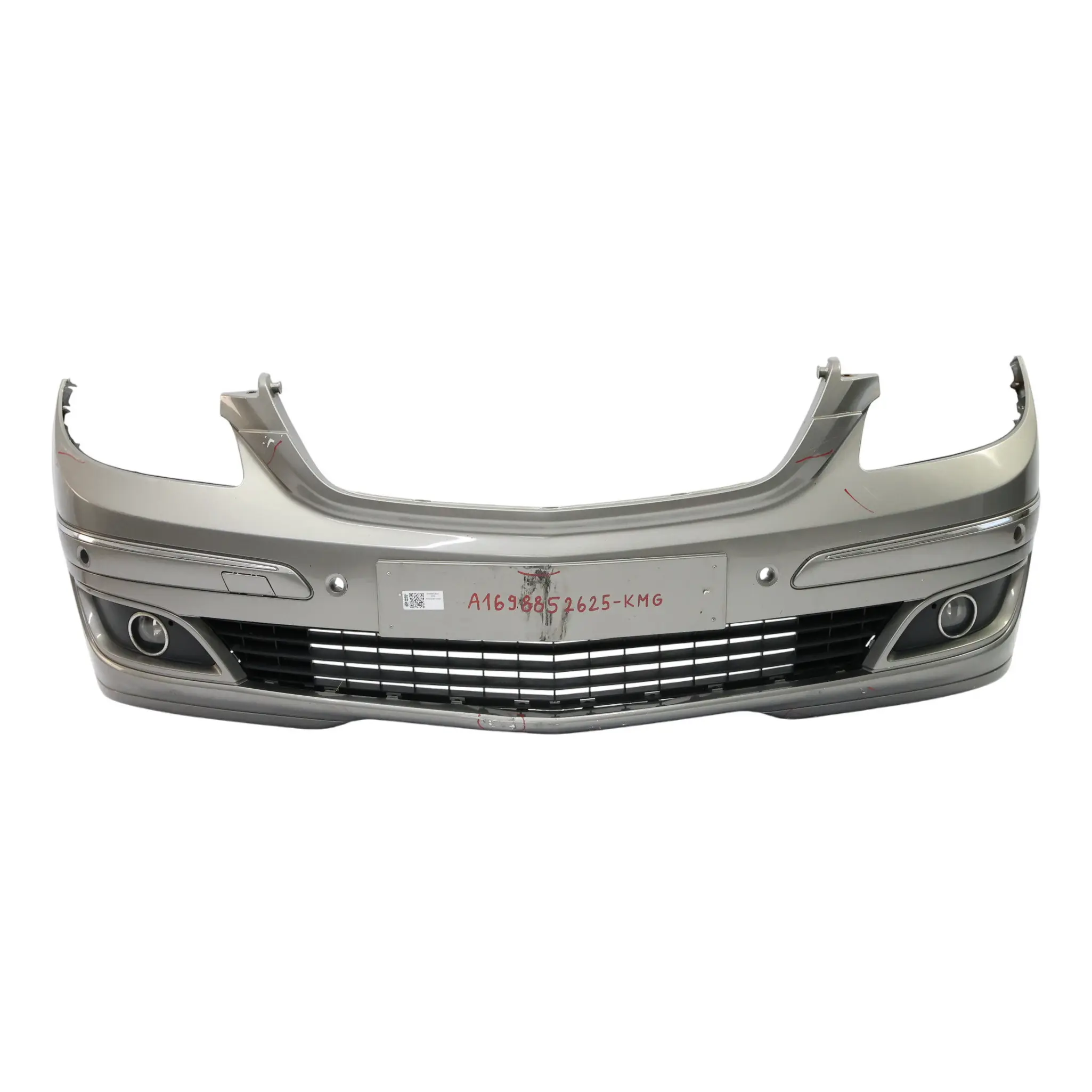 Mercedes W245 Front Bumper Trim Panel Kometgrau Comet Grey Metallic - 748 