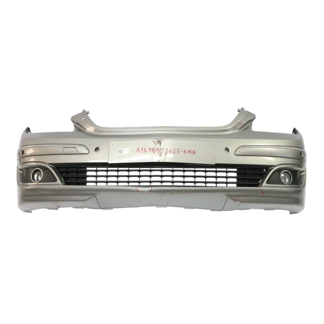 Front Bumper Trim Panel Kometgrau Comet Grey Metallic - 748 to Mercedes W245 with Part number A1698852625 Mercedes W245 Front Bumper Trim Panel Kometgrau Comet Grey Metallic - 748 - SKU A1698852625-KMG - Part number A1698852625