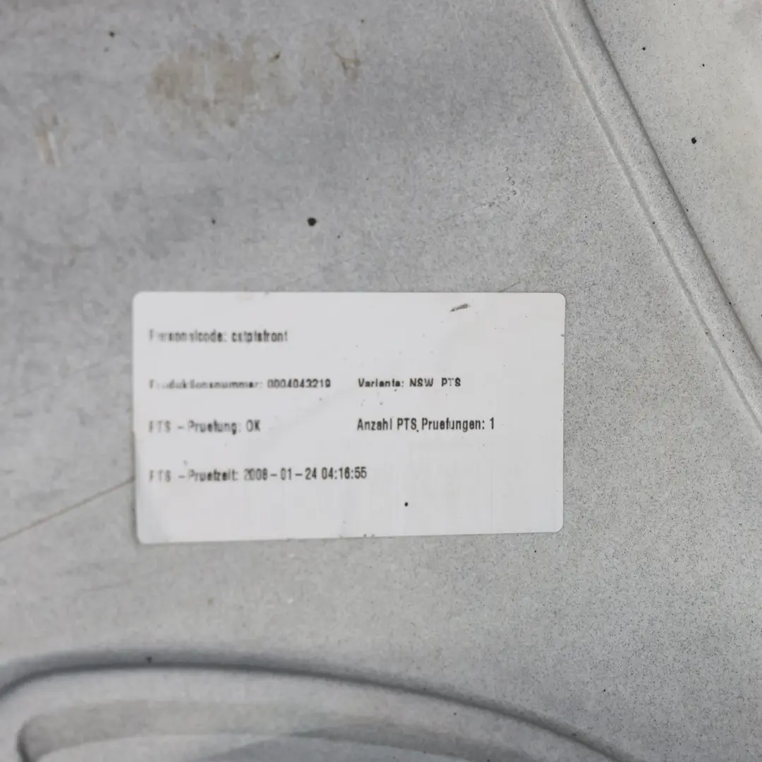 Zderzak Przedni Kometgrau Szary Metalik - 748 do Mercedes W245 o numerze A1698852625 Mercedes W245 Zderzak Przedni Kometgrau Szary Metalik - 748 - SKU A1698852625-KMG - Numer Części A1698852625