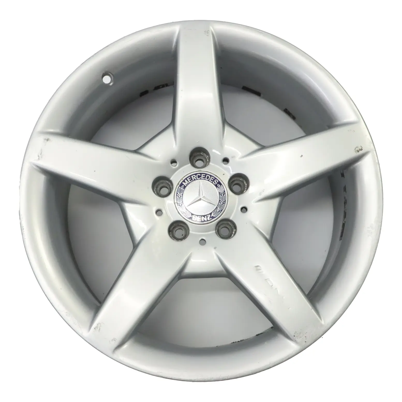 Mercedes C209 AMG Cerchio lega posteriore argento 18" 8,5J ET:30 A1714011702