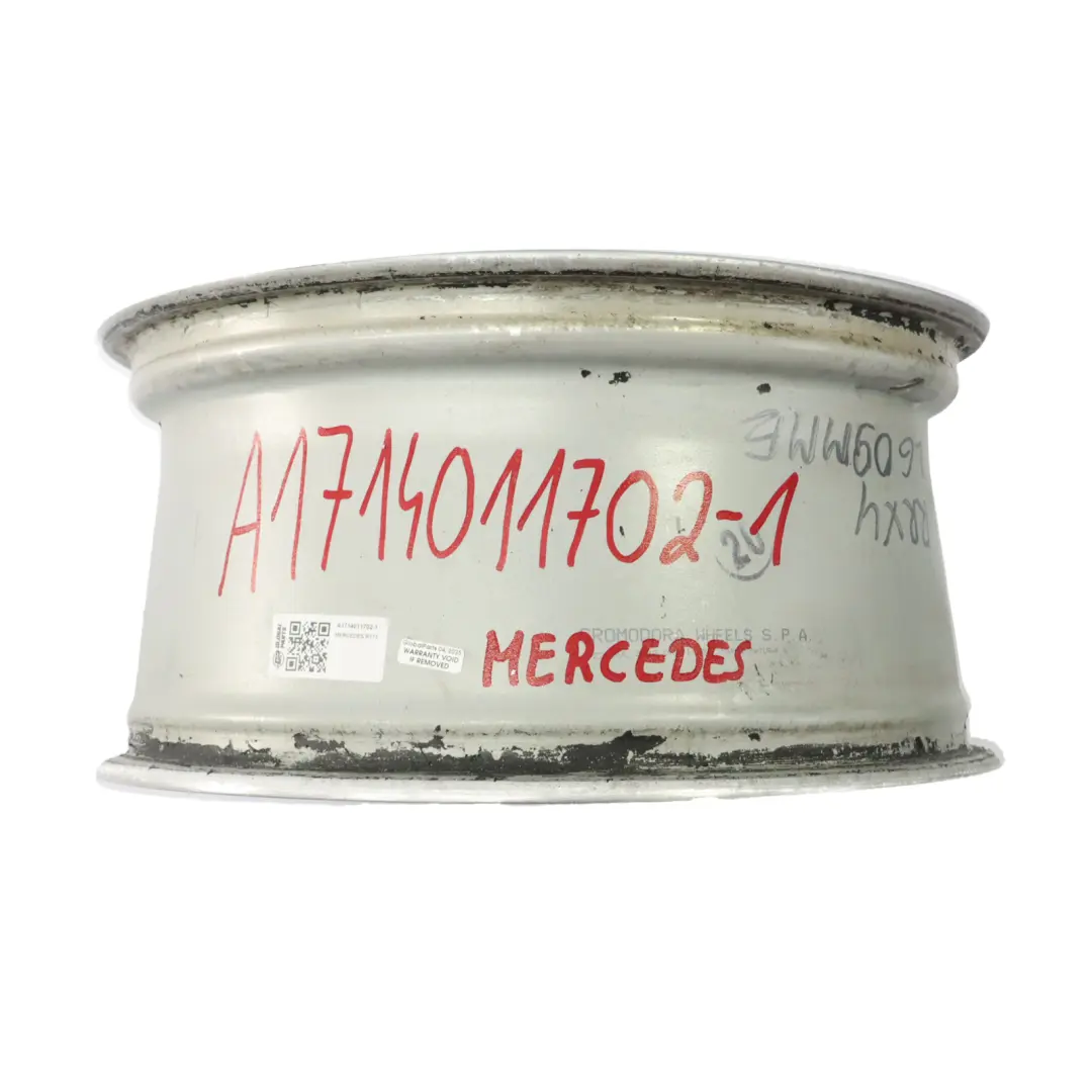 Mercedes C209 AMG Cerchio lega posteriore argento 18" 8,5J ET:30 - SKU A1714011702-1 - Numero di parte A1714011702