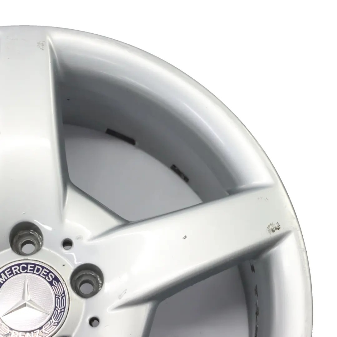 Mercedes C209 AMG Cerchio lega posteriore argento 18" 8,5J ET:30 - SKU A1714011702-1 - Numero di parte A1714011702