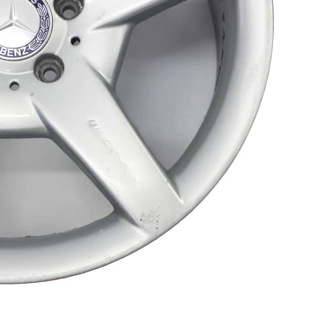 Mercedes C209 AMG Cerchio lega posteriore argento 18" 8,5J ET:30 - SKU A1714011702-1 - Numero di parte A1714011702