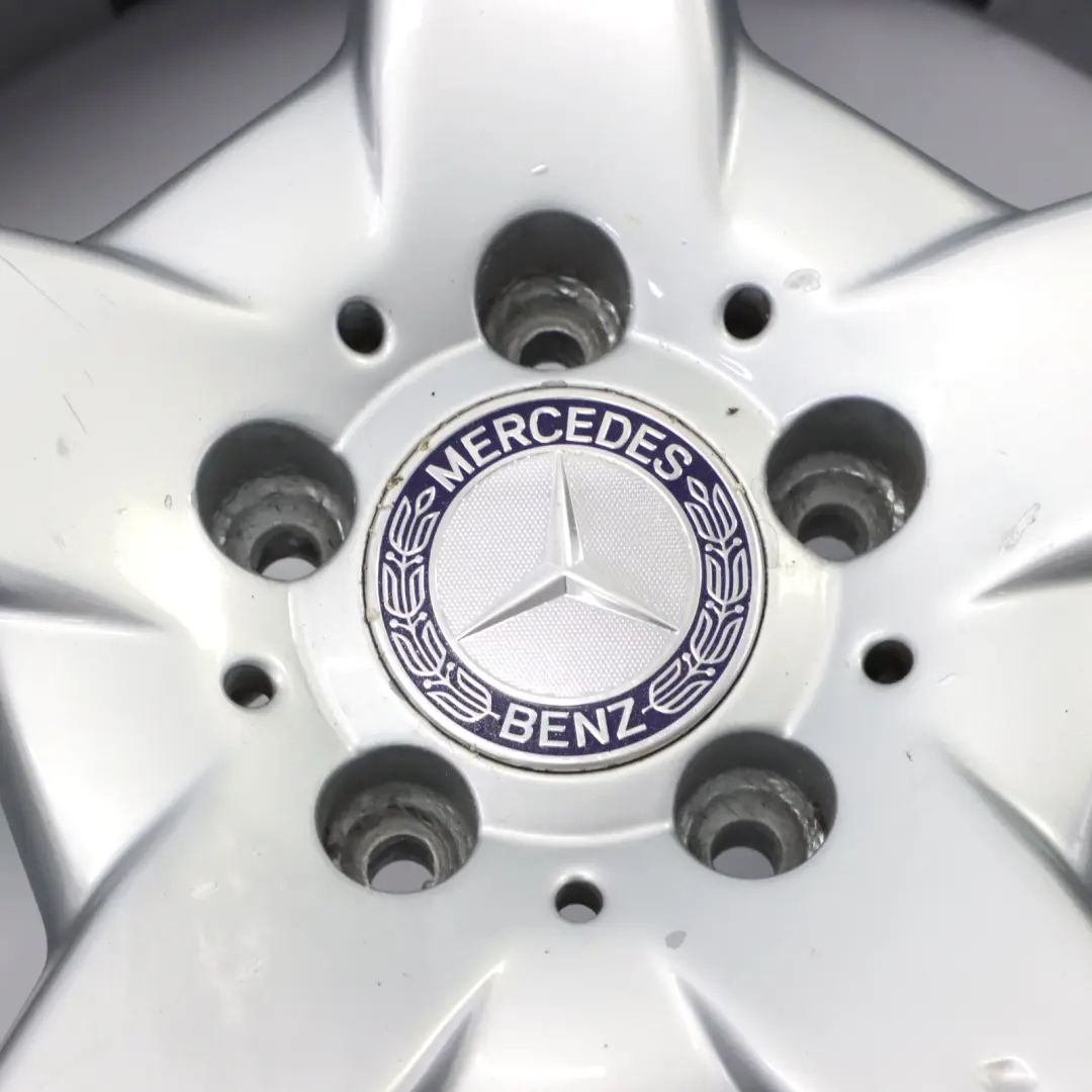 Mercedes C209 AMG Cerchio lega posteriore argento 18" 8,5J ET:30 - SKU A1714011702-1 - Numero di parte A1714011702