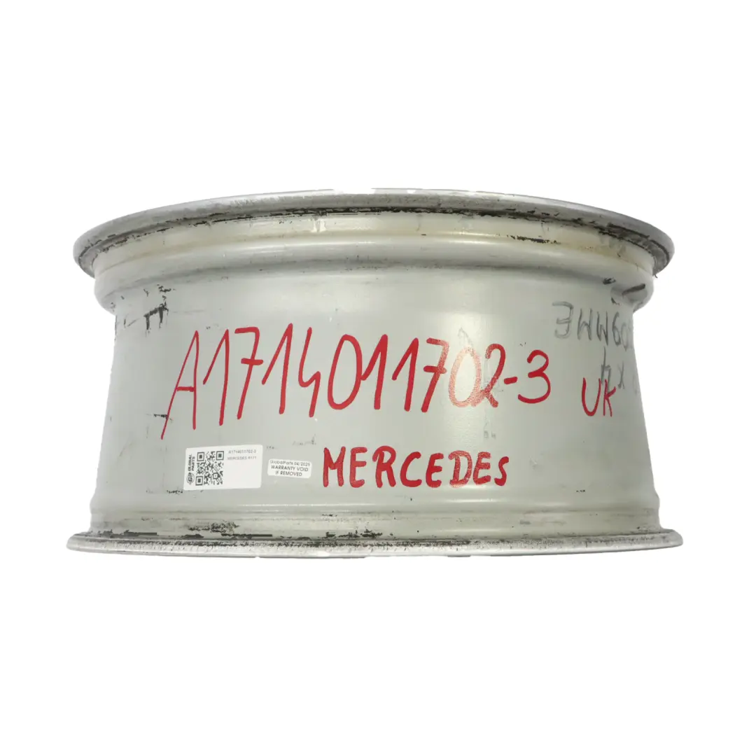 Mercedes R171 C209 AMG Rear Silver Alloy Wheel Rim 18" 8,5J ET:30 - SKU A1714011702-3 - Part number A1714011702