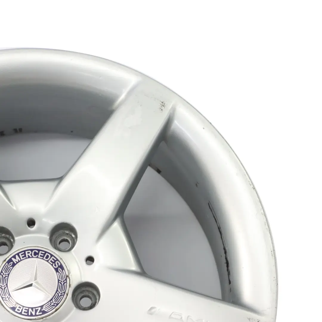 Mercedes R171 C209 AMG Rear Silver Alloy Wheel Rim 18" 8,5J ET:30 - SKU A1714011702-3 - Part number A1714011702