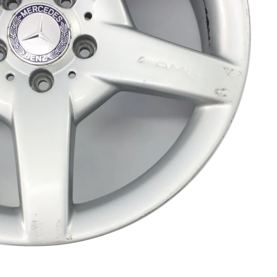 Mercedes R171 C209 AMG Rear Silver Alloy Wheel Rim 18" 8,5J ET:30 - SKU A1714011702-3 - Part number A1714011702