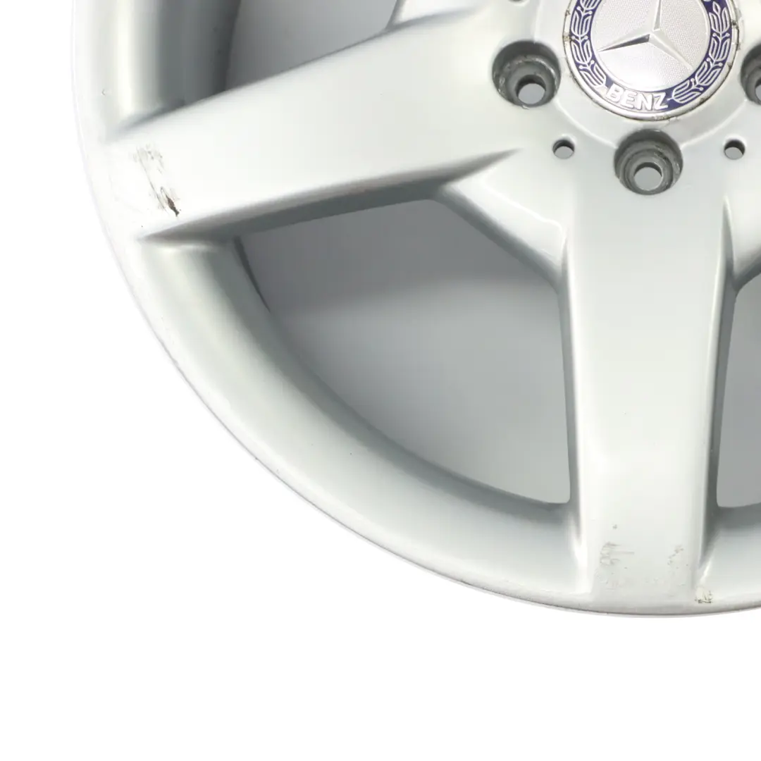 Mercedes R171 C209 AMG Rear Silver Alloy Wheel Rim 18" 8,5J ET:30 - SKU A1714011702-3 - Part number A1714011702