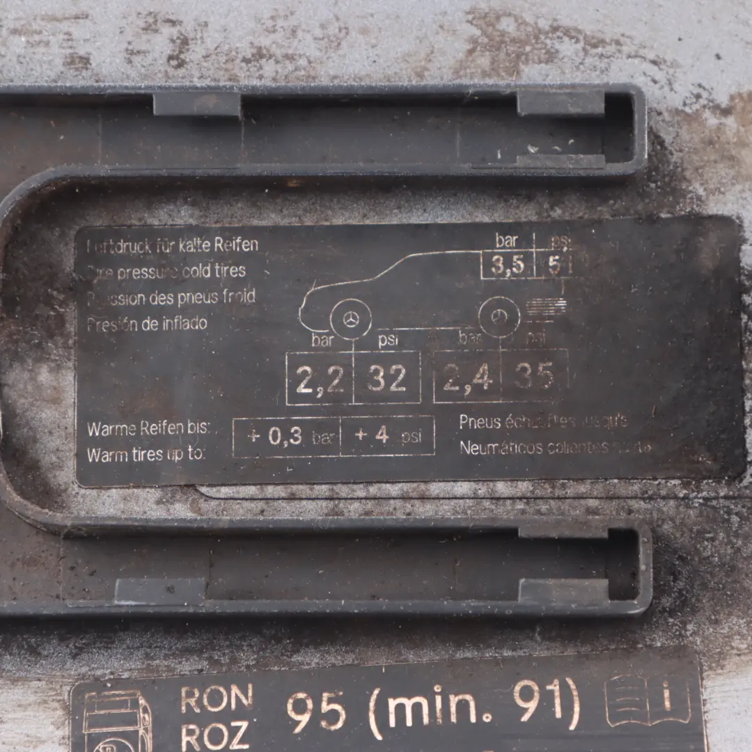 Filler Flap Tank Cap Cover Palladium Silver 792 to Mercedes R171 Fuel with Part number A1717500106 Mercedes R171 Fuel Filler Flap Tank Cap Cover Palladium Silver 792 - SKU A1717500106-PAL - Part number A1717500106