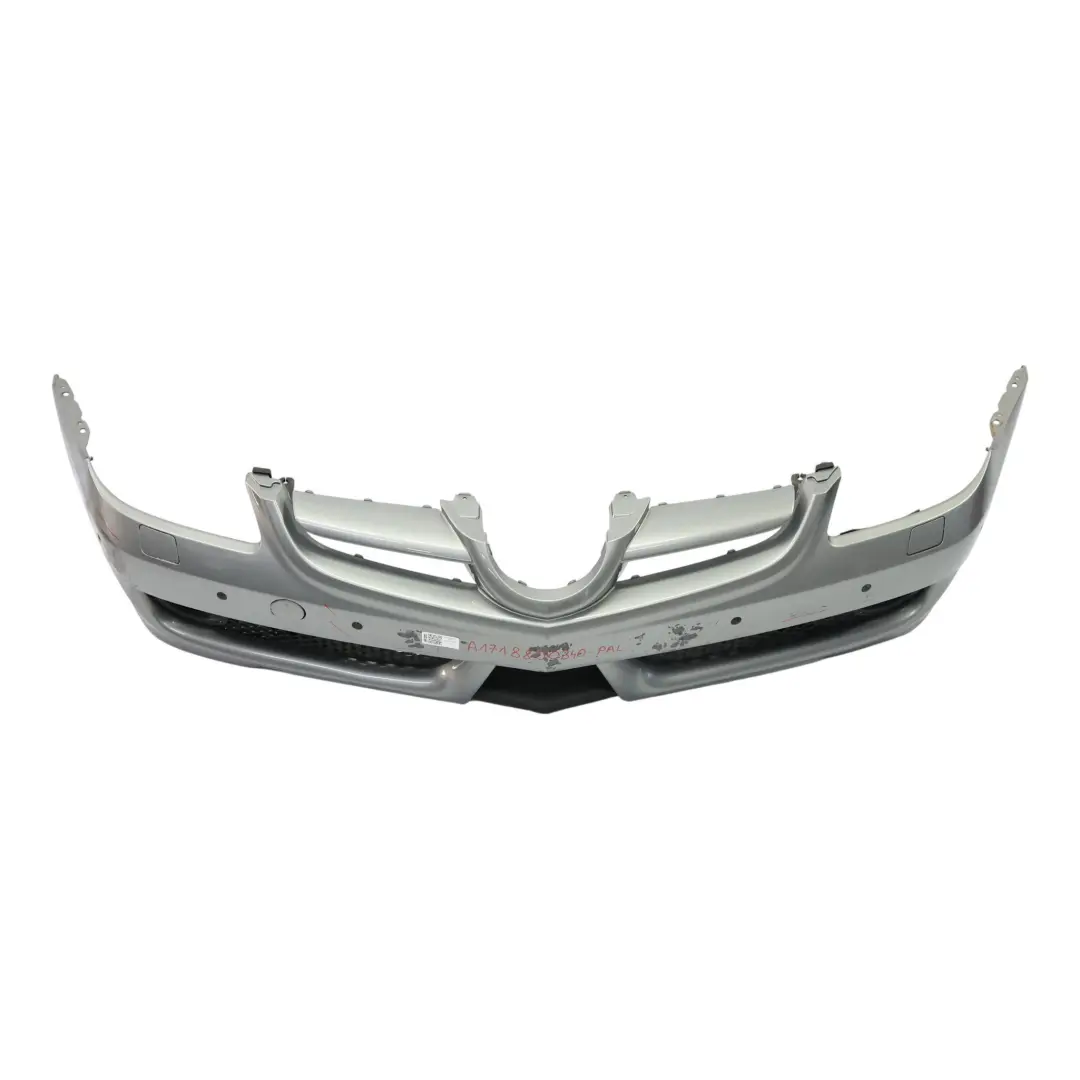 Front Bumper Trim Panel Covering Palladium Silver - 792 to Mercedes SLK R171 with Part number A1718800340 Mercedes SLK R171 Front Bumper Trim Panel Covering Palladium Silver - 792 - SKU A1718800340-PAL - Part number A1718800340