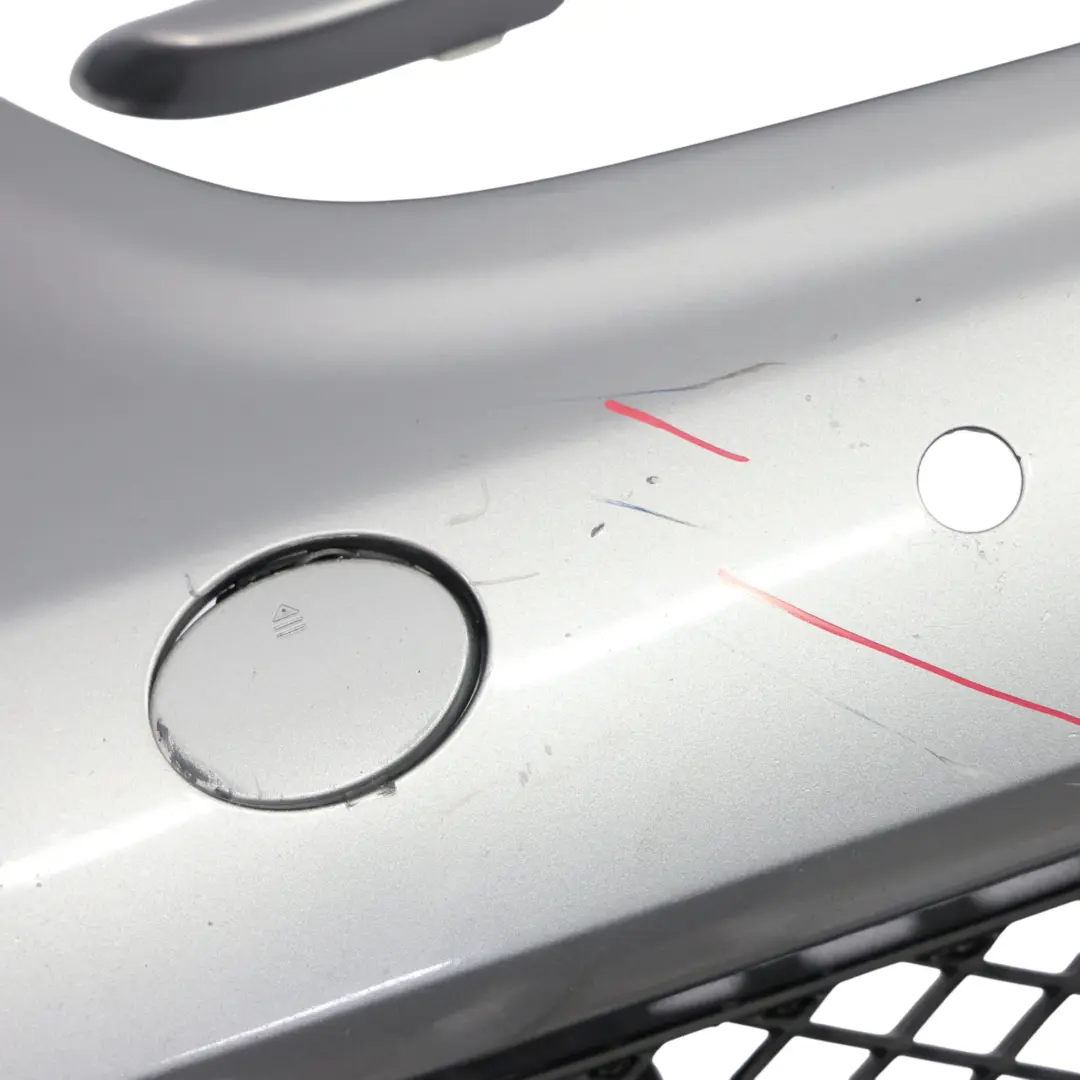 Front Bumper Trim Panel Covering Palladium Silver - 792 to Mercedes SLK R171 with Part number A1718800340 Mercedes SLK R171 Front Bumper Trim Panel Covering Palladium Silver - 792 - SKU A1718800340-PAL - Part number A1718800340