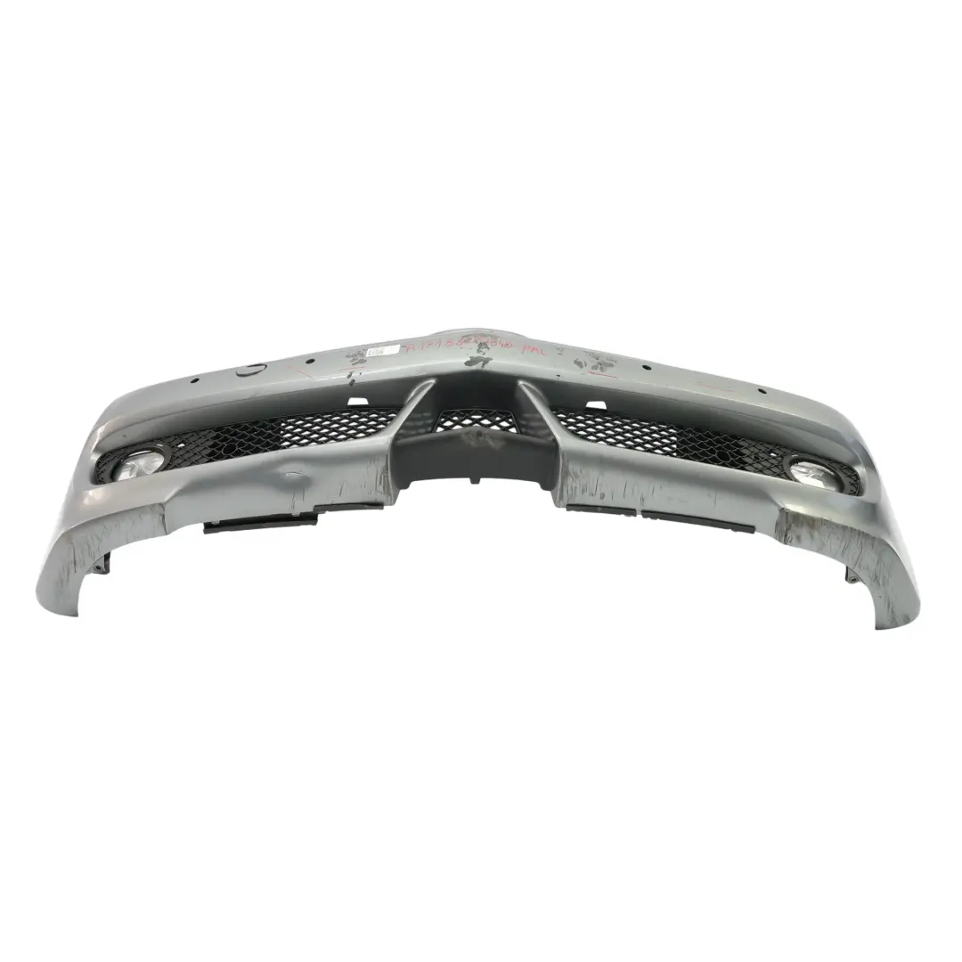 Front Bumper Trim Panel Covering Palladium Silver - 792 to Mercedes SLK R171 with Part number A1718800340 Mercedes SLK R171 Front Bumper Trim Panel Covering Palladium Silver - 792 - SKU A1718800340-PAL - Part number A1718800340