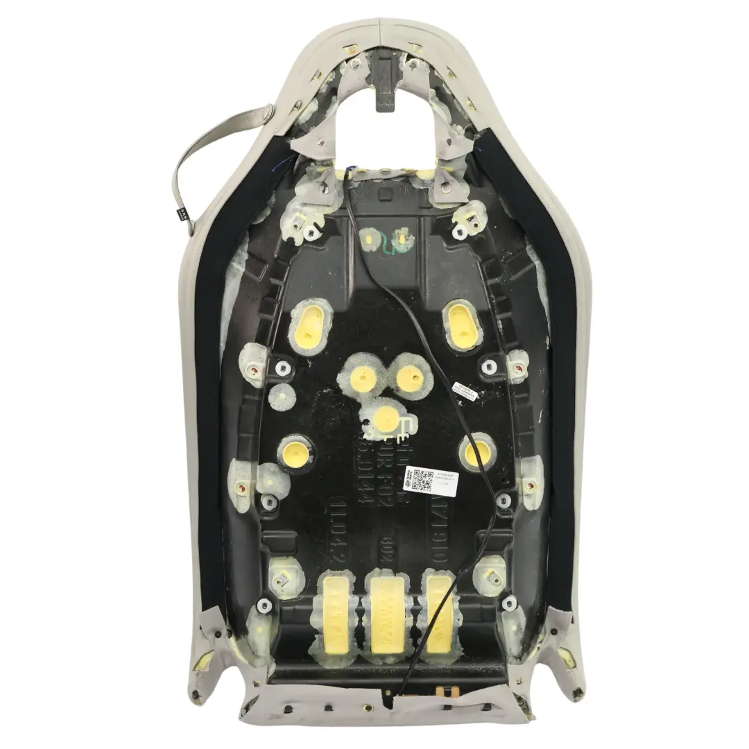 Mercedes R171 Front Seat Left N/S Backrest Back Cover Heated Leather Grey - SKU A1719103347 - Part number A1719103347