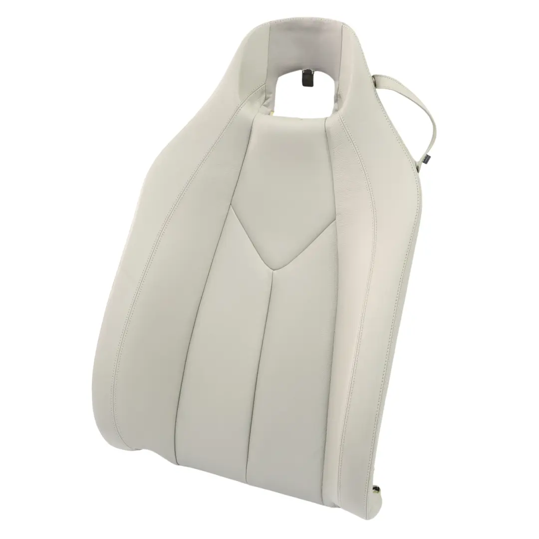 Mercedes R171 Front Seat Left N/S Backrest Back Cover Heated Leather Grey - SKU A1719103347 - Part number A1719103347