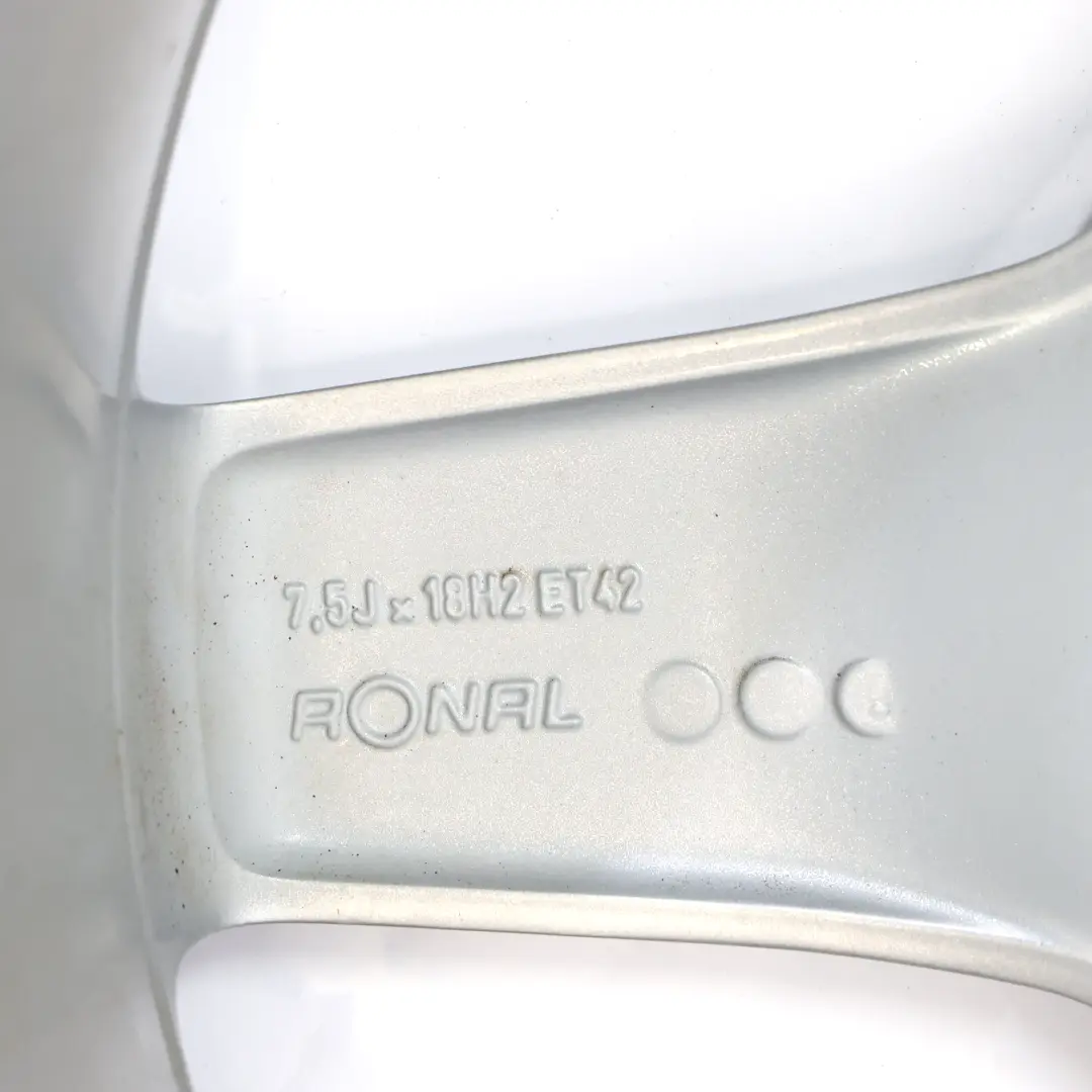 Mercedes SLK R172 AMG Front Silver Alloy Wheel Rim 18" 7,5J ET:42 - SKU A1724012602-3 - Part number A1724012602