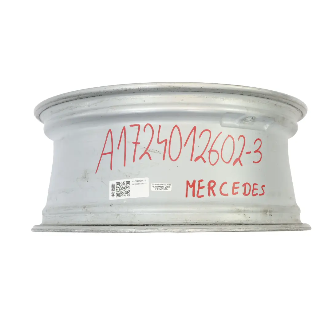 Mercedes SLK R172 AMG Front Silver Alloy Wheel Rim 18" 7,5J ET:42 - SKU A1724012602-3 - Part number A1724012602