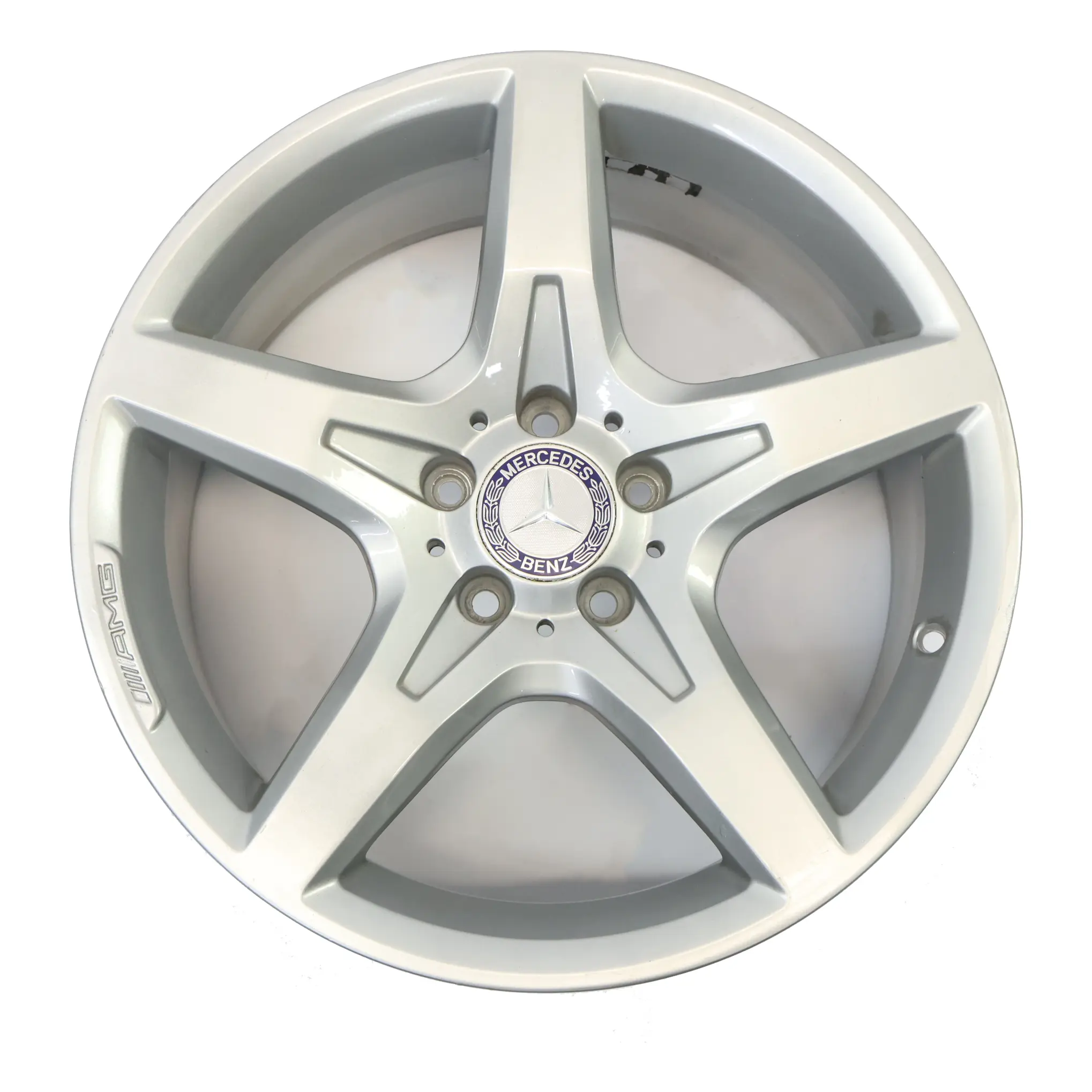 Mercedes R172 Cerchio posteriore lega argento 18" ET:36 8,5J 5 razze A1724012702