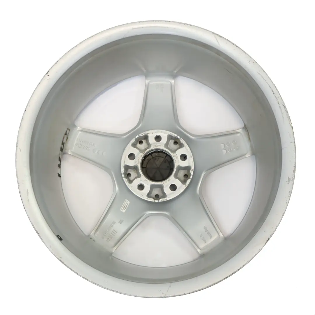 Alloy Wheel Rim 18" ET:36 8,5J 5 Spoke to Mercedes R172 Rear Silver with Part number A1724012702 Mercedes R172 Rear Silver Alloy Wheel Rim 18" ET:36 8,5J 5 Spoke - SKU A1724012702-1 - Part number A1724012702