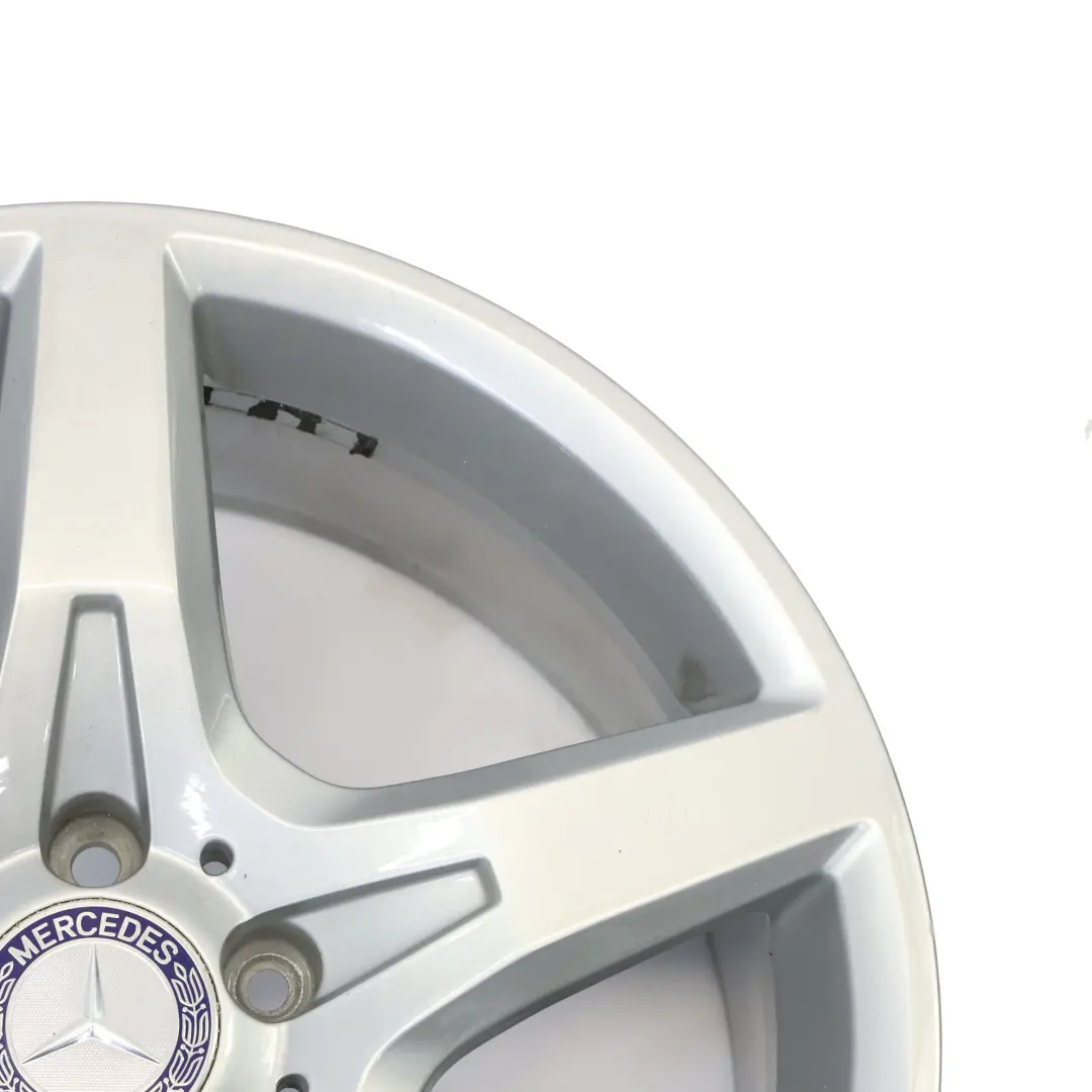 Mercedes R172 Rear Silver Alloy Wheel Rim 18" ET:36 8,5J 5 Spoke - SKU A1724012702-1 - Part number A1724012702