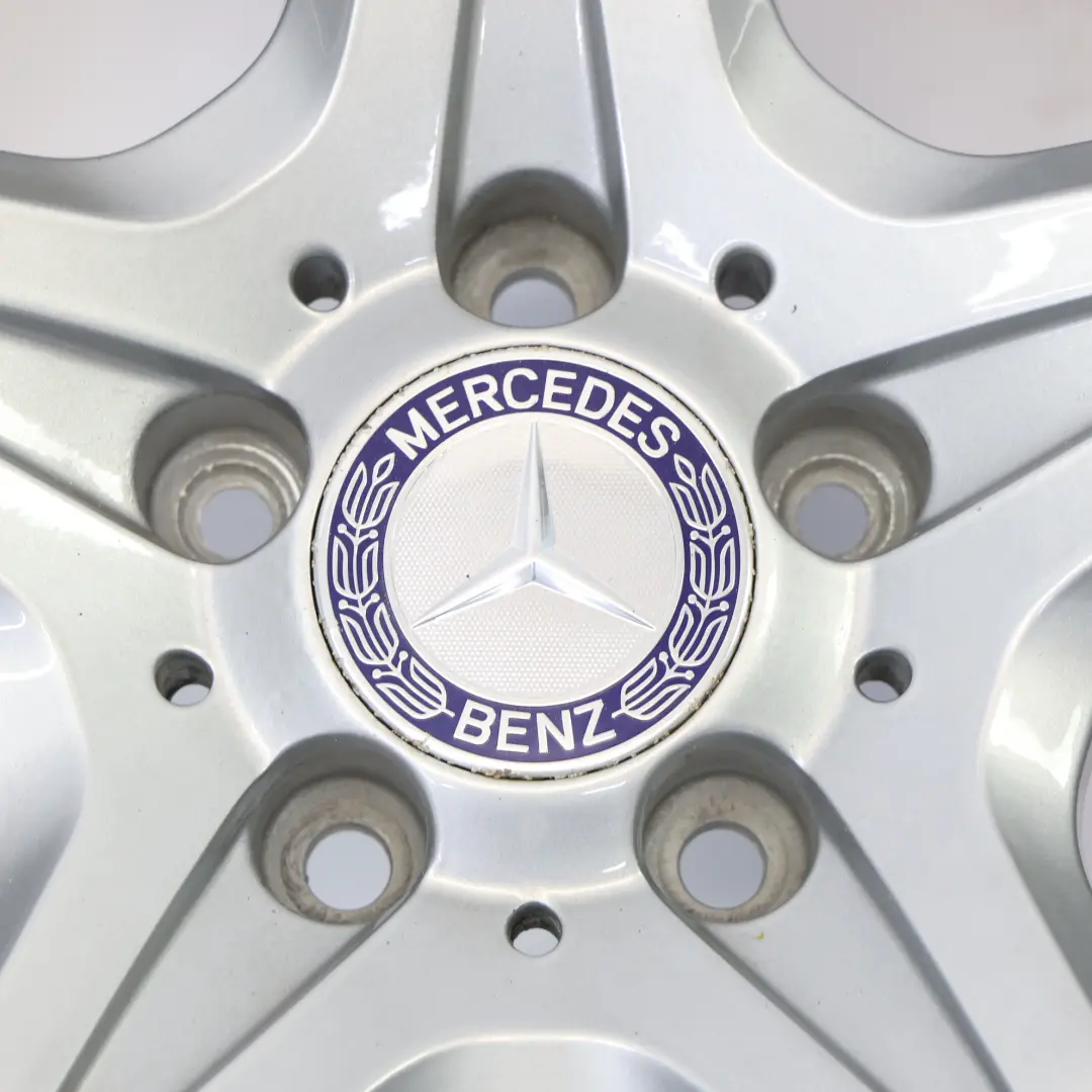 Mercedes R172 Cerchio posteriore lega argento 18" ET:36 8,5J 5 razze - SKU A1724012702-1 - Numero di parte A1724012702