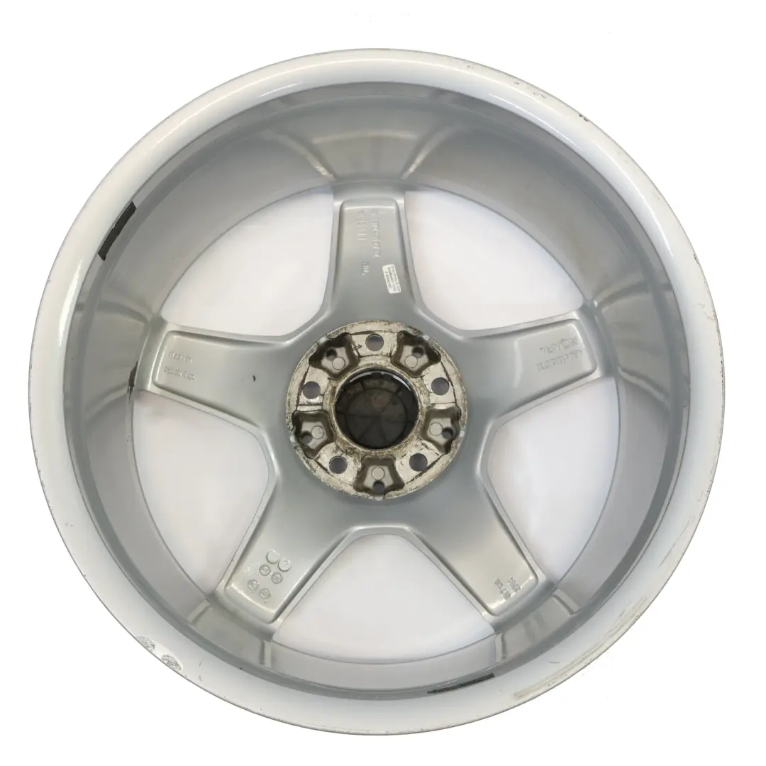 Mercedes R172 AMG Rear Silver Alloy Wheel Rim 18" ET:36 8,5J 5 Spoke - SKU A1724012702-2 - Part number A1724012702