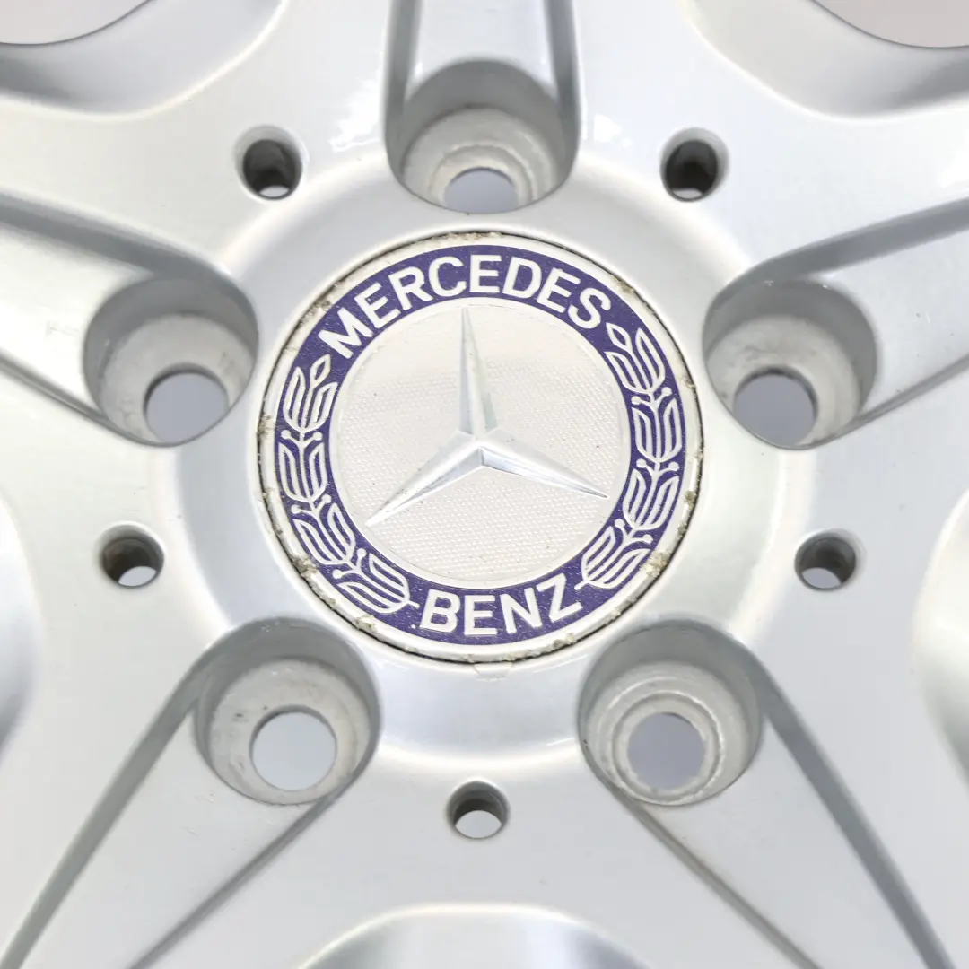 Mercedes R172 Jante arrière alliage argenté 18" ET:36 8,5J 5 Spoke - SKU A1724012702-2 - Numéro de pièce A1724012702