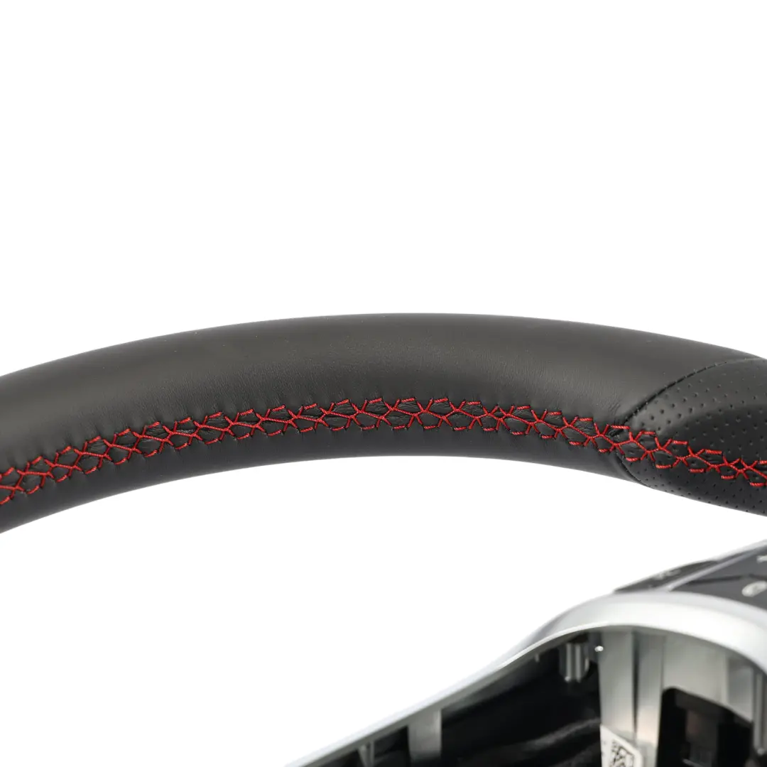  Steering Wheel Mercedes C207 W212 NEW Leather Sport Paddle Shift Red Threads - SKU A1724607303-1 - Part number A1724607303