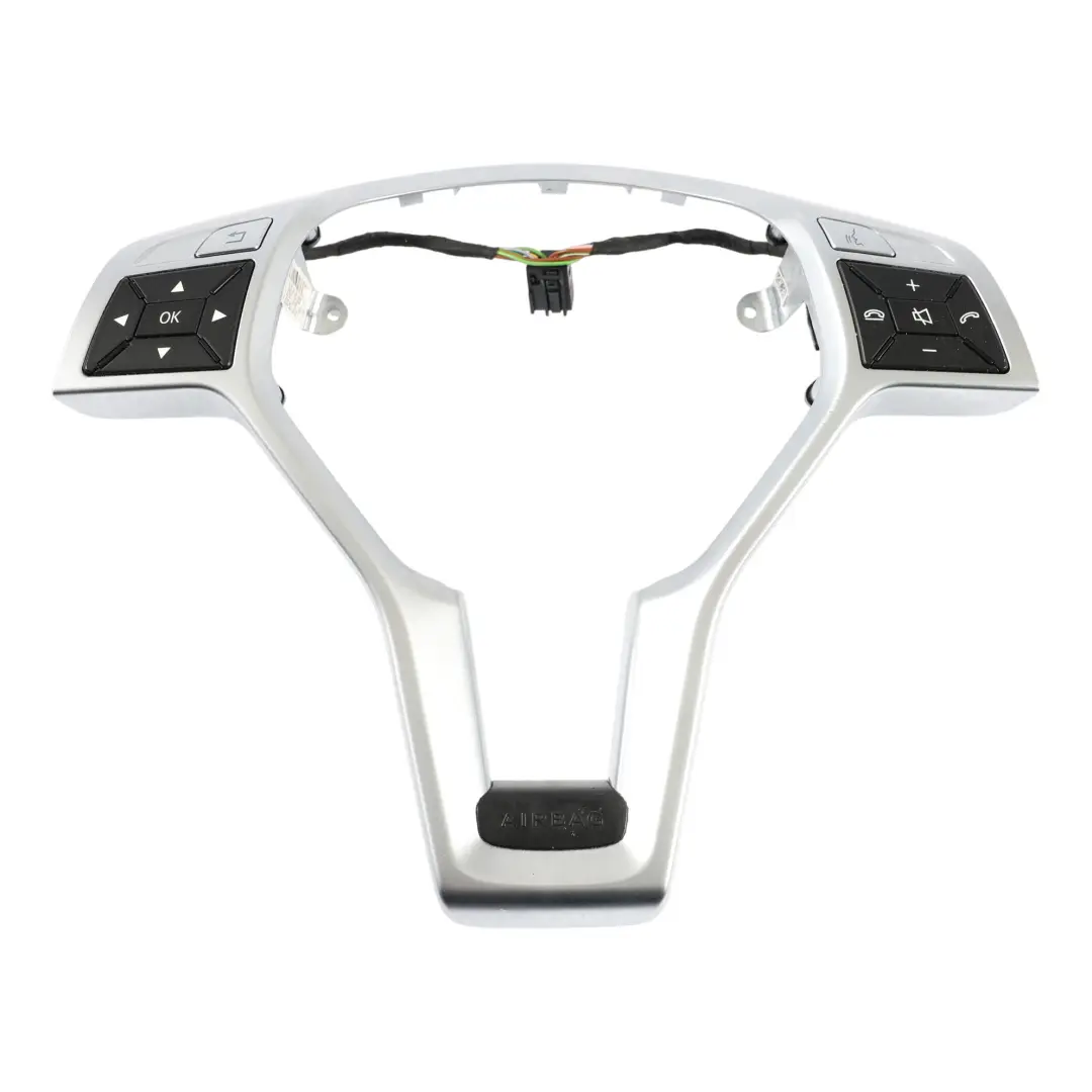 Mercedes R172 Steering Wheel Switch Multifunction Button Silver Trim - SKU A1725400362-3 - Part number A1725400362