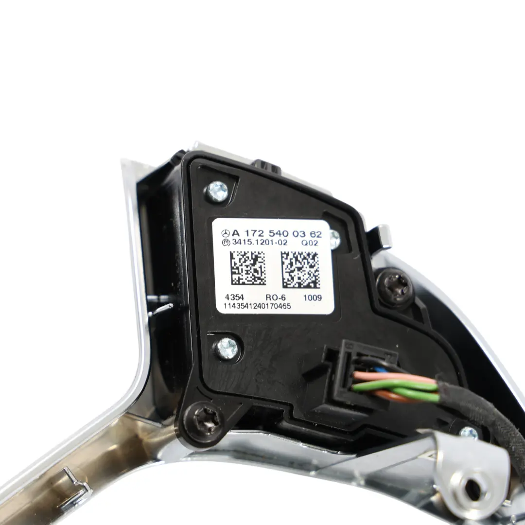 Mercedes R172 Lenkradschalter Multifunktionstaste Silber Zierleiste - SKU A1725400362-3 - Teilenummer A1725400362