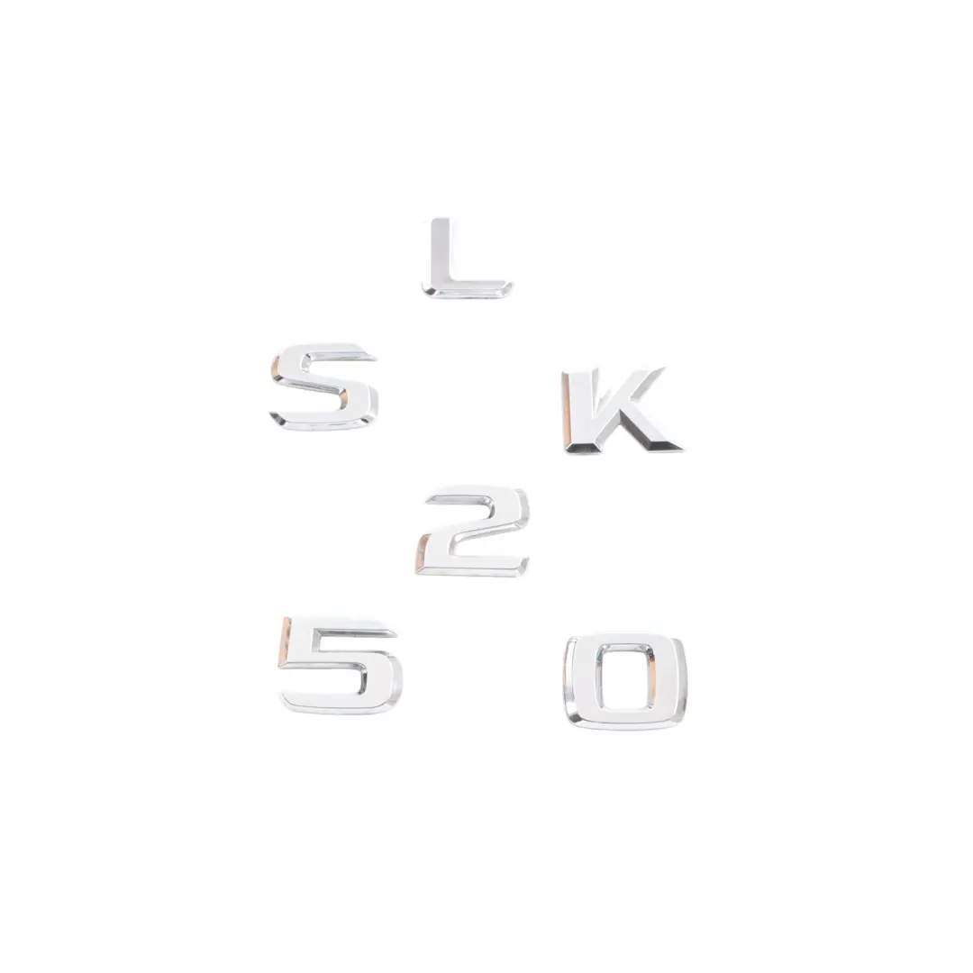 Mercedes R172 Rear Tailgate Hatch Badge Emblem SLK 250 Lettering - SKU A1728170215 - Part number A1728170215