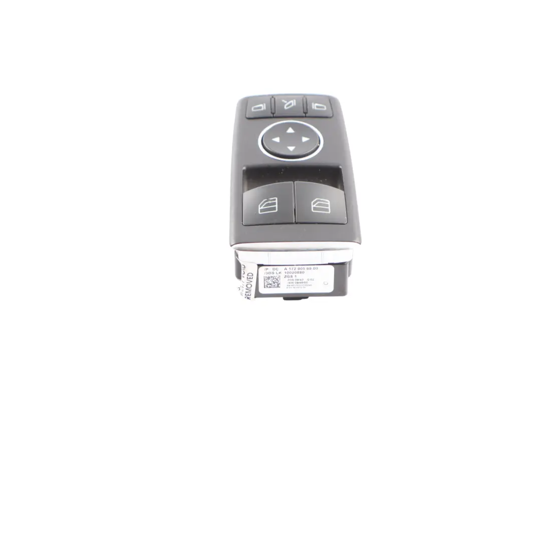 Mercedes W204 Cabrio Fensterschalter Fahrertürknopf Power Fold - SKU A1729056900-1 - Teilenummer A1729056900