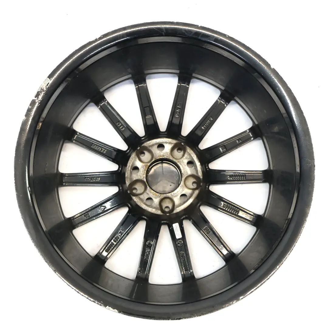 Mercedes W176 W246 AMG Cerchio in lega nero 18" ET:52 7.5J - SKU A1764010200-1 - Numero di parte A1764010200