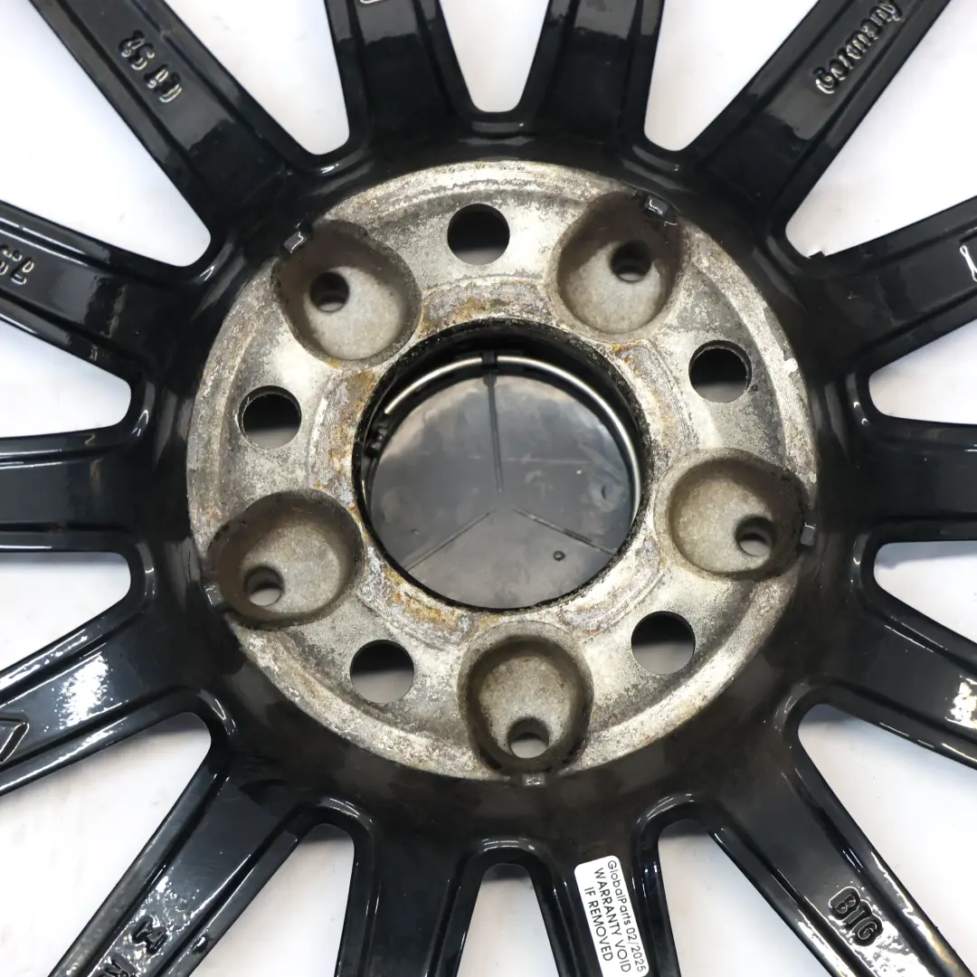 Mercedes W176 W246 AMG Black Wheel Alloy Rim 18" ET:52 7.5J - SKU A1764010200-1 - Part number A1764010200