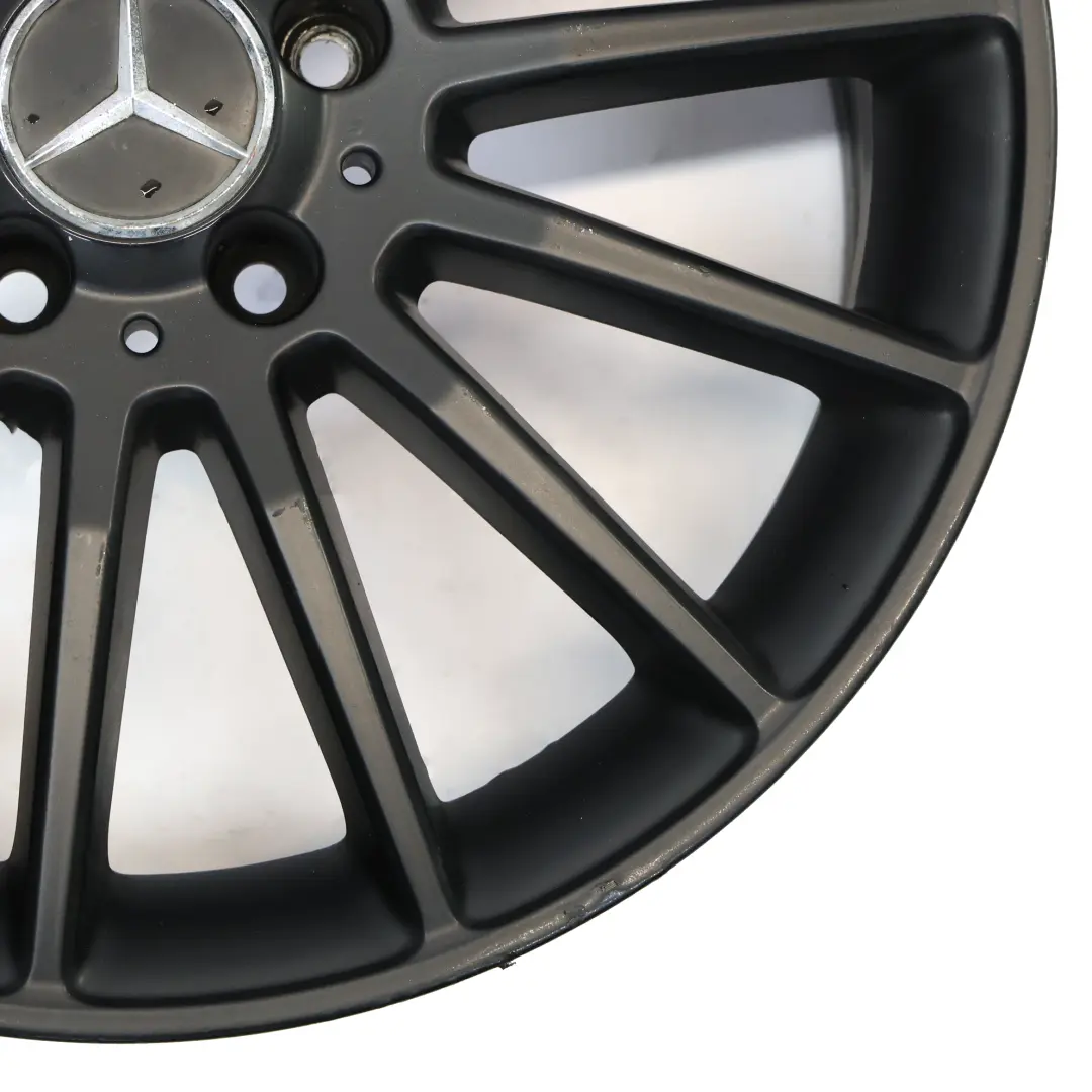 Mercedes W176 W246 AMG jante alliage noire 18" ET:52 7.5J - SKU A1764010200-1 - Numéro de pièce A1764010200