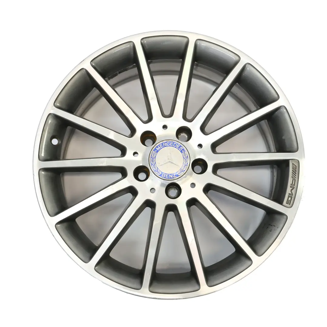Mercedes W176 AMG Cerchio in lega 18" 14 razze ET:52 7.5J - SKU A1764010200-2 - Numero di parte A1764010200
