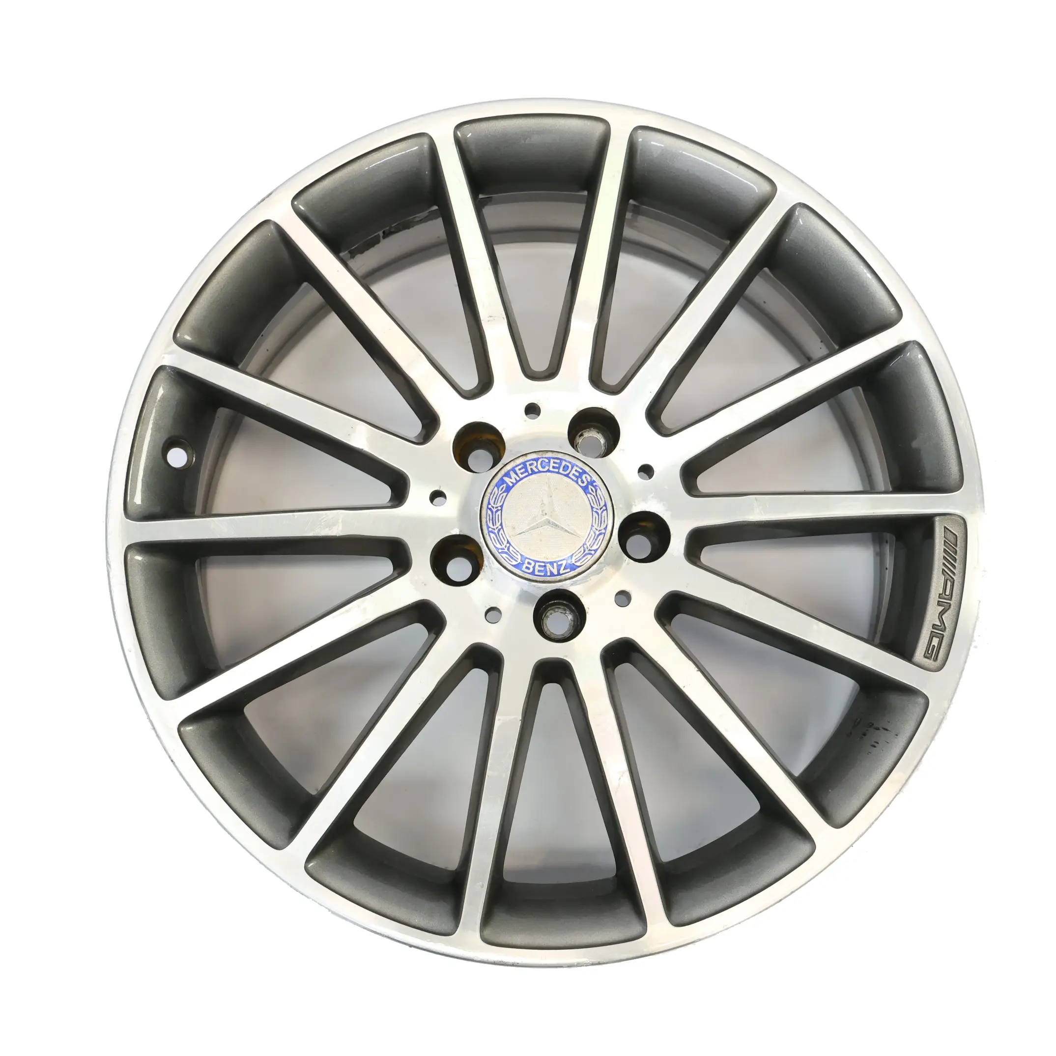 Mercedes W176 AMG Cerchio in lega 18" 14 razze ET:52 7.5J A1764010200