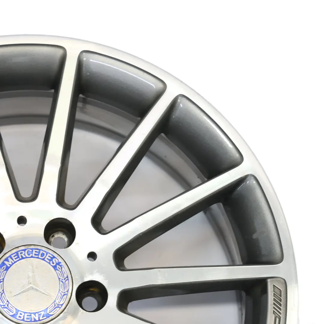 Mercedes W176 AMG Wheel Alloy Rim 18" 14 Spoke ET:52 7.5J - SKU A1764010200-2 - Part number A1764010200