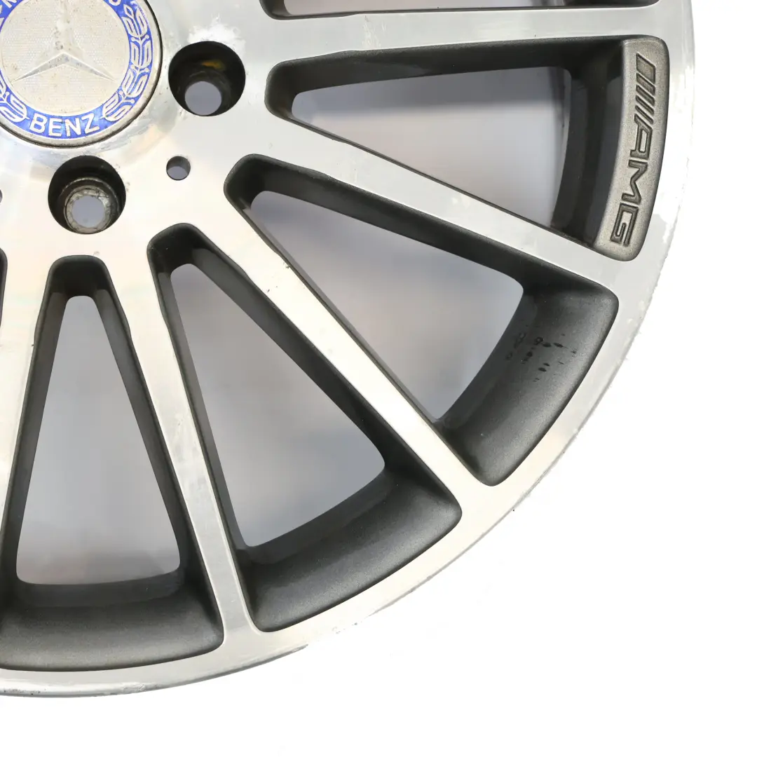 Mercedes W176 AMG Wheel Alloy Rim 18" 14 Spoke ET:52 7.5J - SKU A1764010200-2 - Part number A1764010200