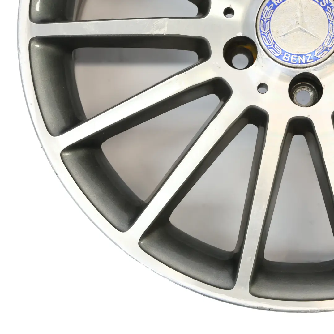 Mercedes W176 AMG Wheel Alloy Rim 18" 14 Spoke ET:52 7.5J - SKU A1764010200-2 - Part number A1764010200