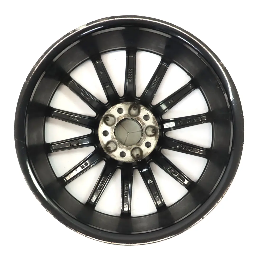 Mercedes W176 W246 AMG Schwarz Felge 18" ET:52 7.5J - SKU A1764010200-6 - Teilenummer A1764010200