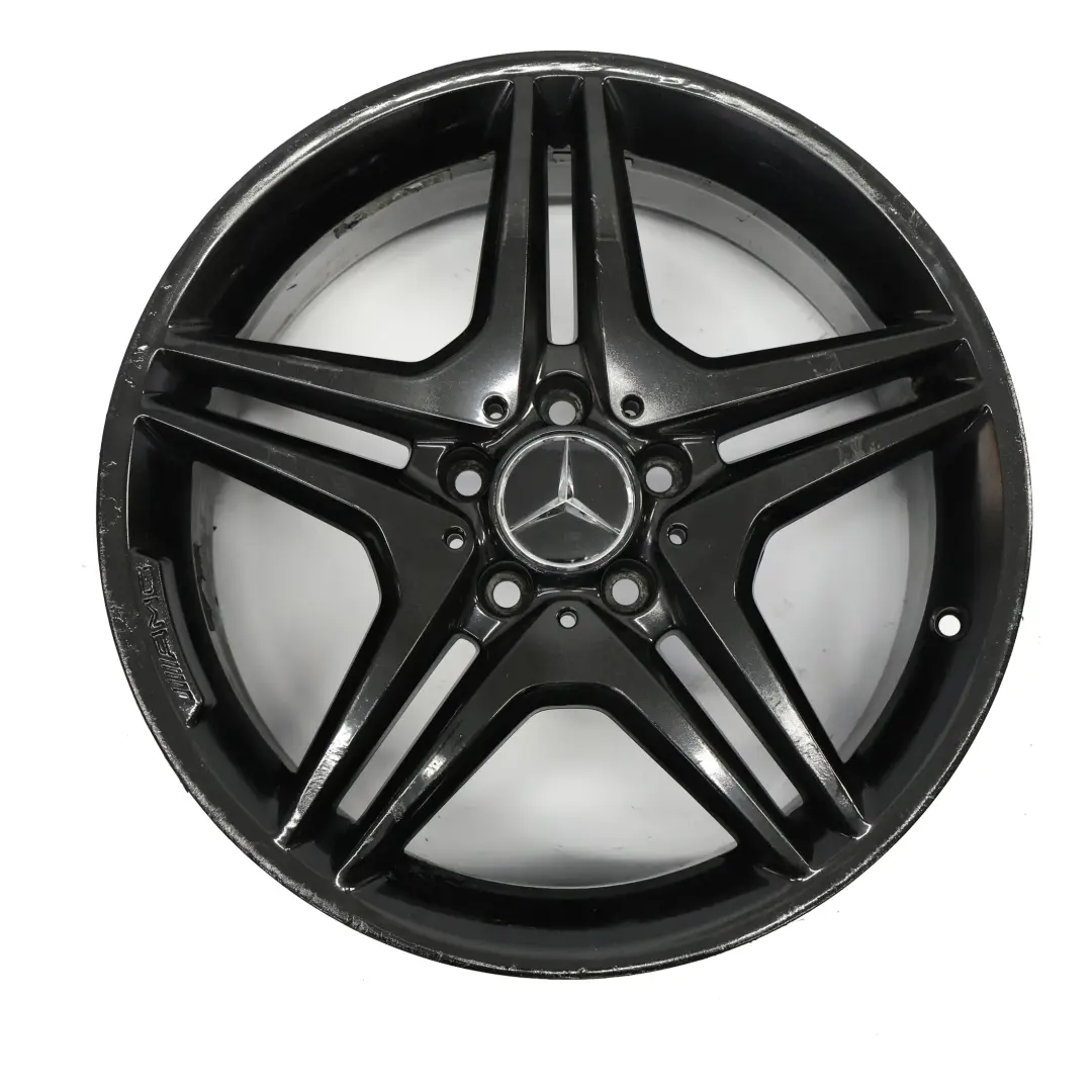 Felga Aluminiowa Czarna 18" ET:52 7.5J do Mercedes W176 W246 AMG o numerze A1764010302 Mercedes W176 W246 AMG Felga Aluminiowa Czarna 18" ET:52 7.5J - SKU A1764010302-8 - Numer Części A1764010302